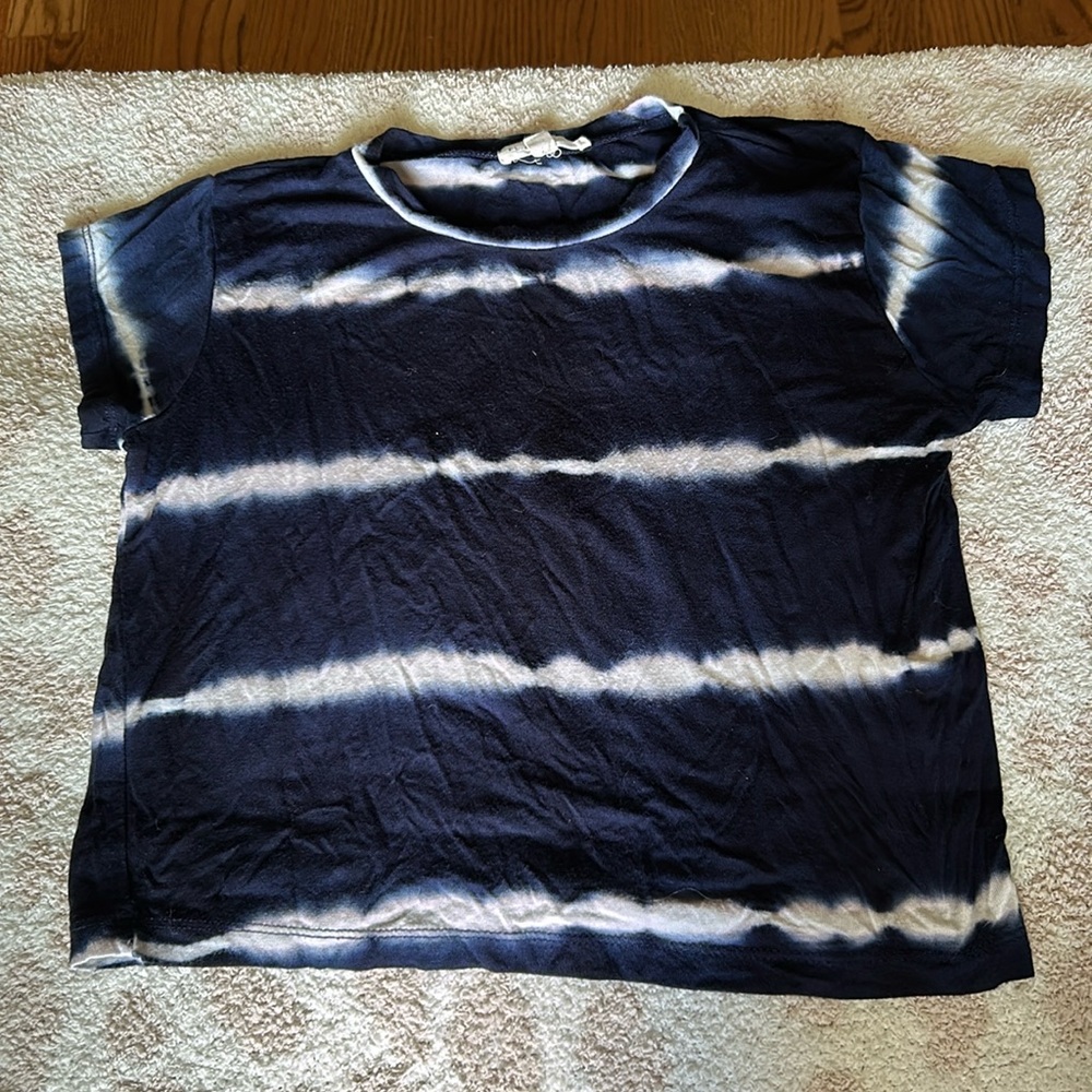Tie die crop top from L.A Hearts